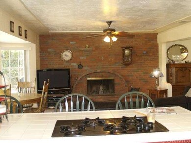 Fireplace in family room
