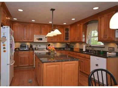 Kitchen. Gorgeous granite counter tops in updated 