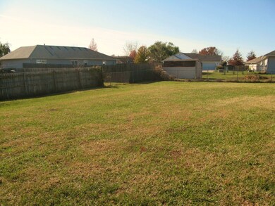 backyard--facing SW