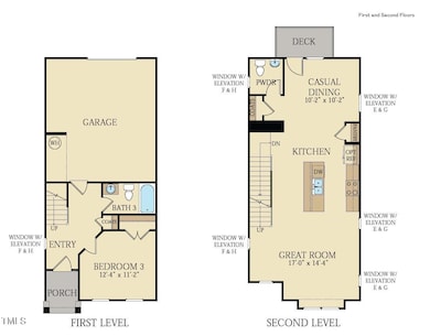 Manteo 1st and 2nd floor