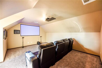 Theater/bonus room; all equipment and furniture st