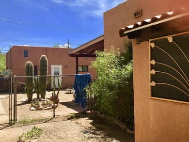 1816 E 12th St side and back view Casita
