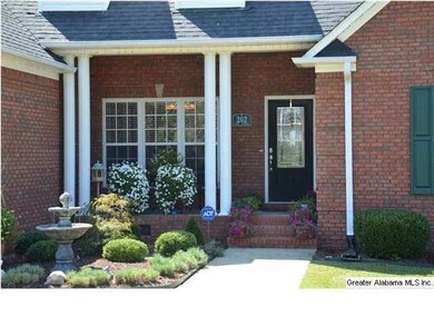 Very welcoming front porch!