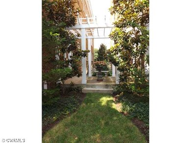 Exterior Front - Gardens between the 2 buildings