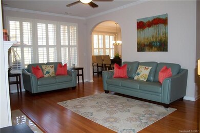 This living area is larger than pictured. It has w