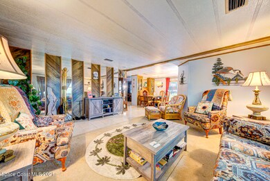 living room with carpet
