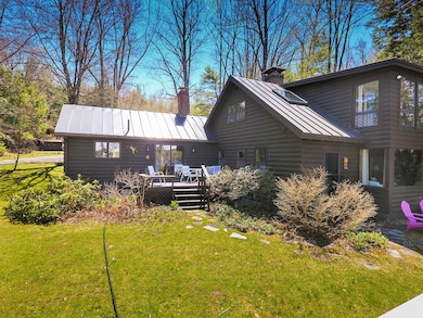 Lakeside view of Home