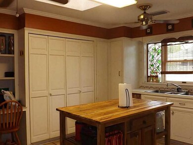 Kitchen. Large pantry, built in desk, tons of cabi