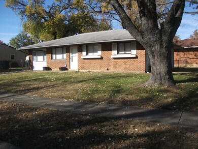 View of side of front