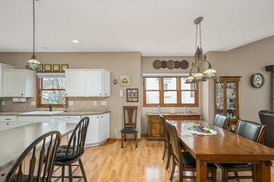 View of Kitchen and Dinning Area
