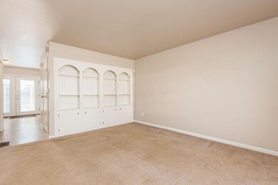 Living Room with Built-ins
