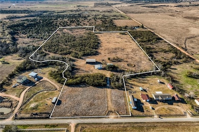 Aerial view featuring a rural view
