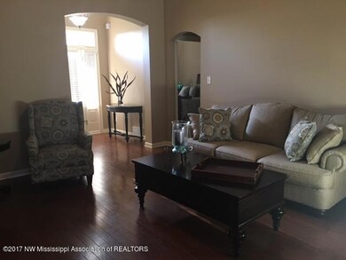 entry and family room