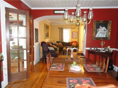 1st Floor Plan. Dining room looking toward living 