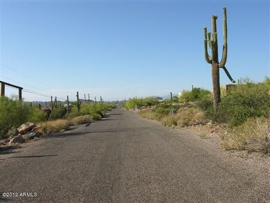 Looking North down Prospectors Rd.