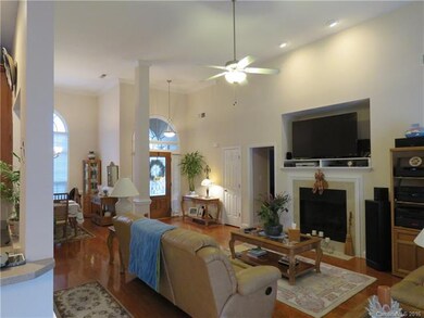 Beautiful wood floors, cathedral ceilings!
