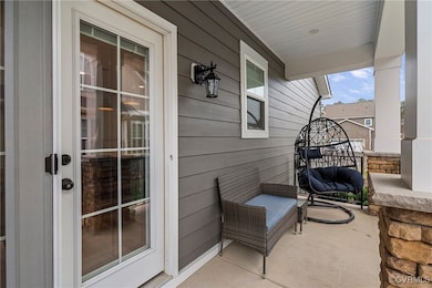 View of patio / terrace with covered porch