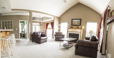 Open and light-filled floor plan.