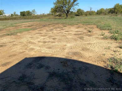 Leveled spot where the house was going to go