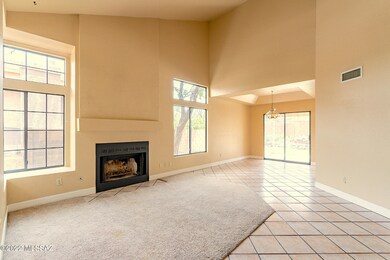 Living room & dining area