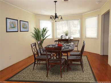 The spacious formal dining room offers a fabulous 
