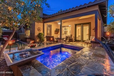 Back view of home