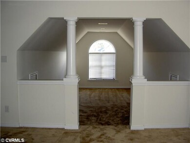 Master Bedroom - Step-down sitting area in master 
