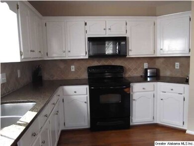 Freshly painted Kitchen and is light and airy and 