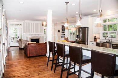 Hardwoods and surround sound throughout.