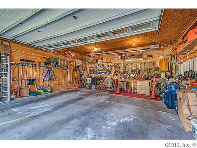Garage. Storage above and Radiant Heat
