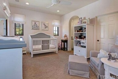 2nd bedroom with custom shades, Fabrica carpeting,