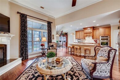 This beautiful home is open and airy. The family r