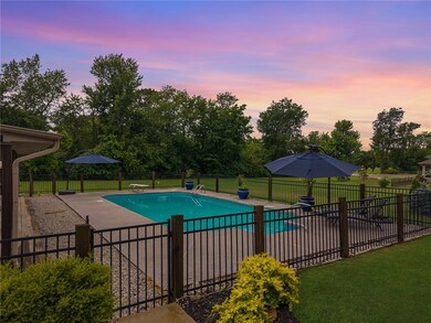 Saltwater pool added in 2018 offers low-maintenanc