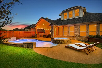 Custom designed Pool, Spa, perfectly placed to fit this Backyard.