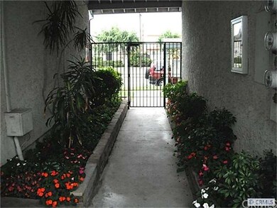 Front entrance, very pleasantly landscaped.