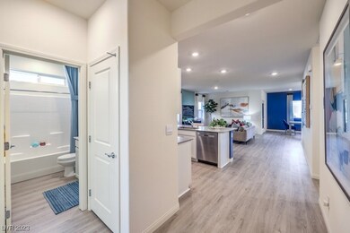 Pictures are of a model home.
