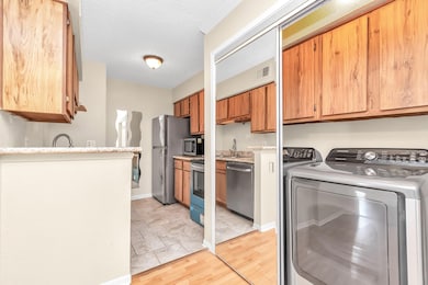 Washer and dryer in the unit