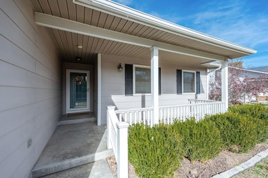 Entrance to property with a porch