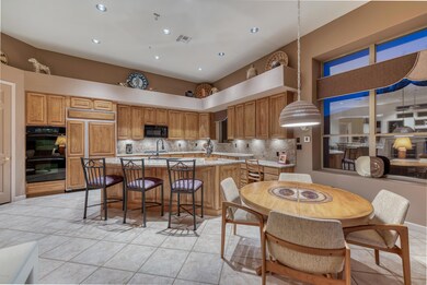 Casual Dining ~ Kitchen at Twilight