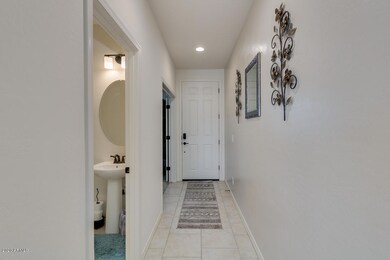 Looking back toward entryway