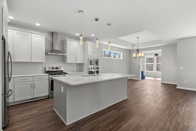 Kitchen with quartz countertops
