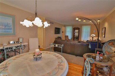 View from Dining Room into Living Room