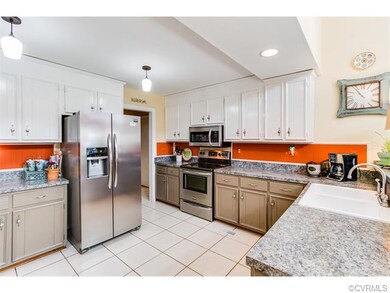 This kitchen offers plenty of counter space and ca