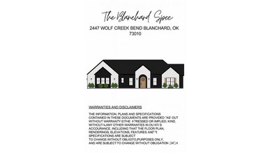 2447 Wolf Creek Bend, Blanchard, OK 73010 - photo 2