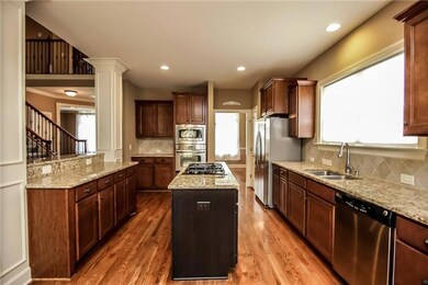 Look at this kitchen!  Plenty of usable counter space and prep area with island with gas cook top.  This is Turnberry's most popular style kitchen.