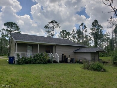 Rear of home
