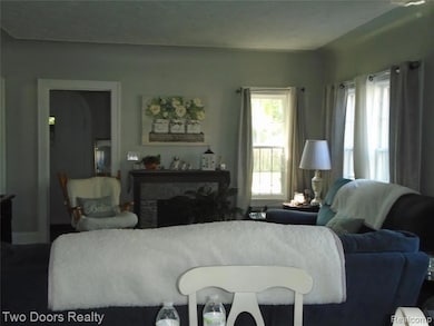 Living room from kitchen