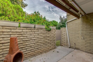 Nice sized patio