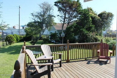 Deck into Backyard