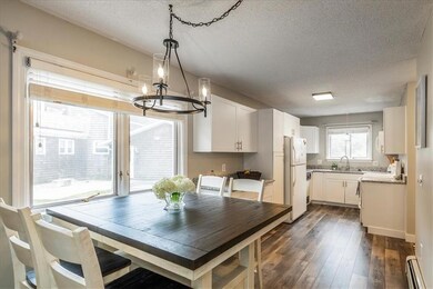 South and East light in kitchen and dining area